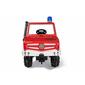 ROLLY FIRE UNIMOG WITH GEARS BRAKES & FLASHLIGHT